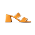 Linha - Ladies Square Toe, double strap sandals