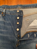 Levi’s classic Jeans 501 (W35 L32) buttons style (no zip) - Used