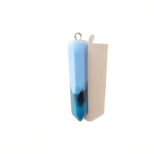 Glacier Resin Pendant