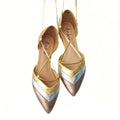 Cristal - Tie up gladiator pumps (ladies and girls)